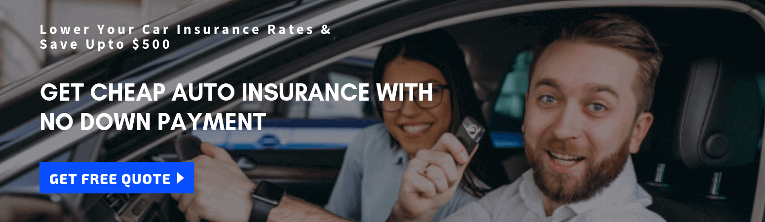 auto insurance companies with no down payment near me