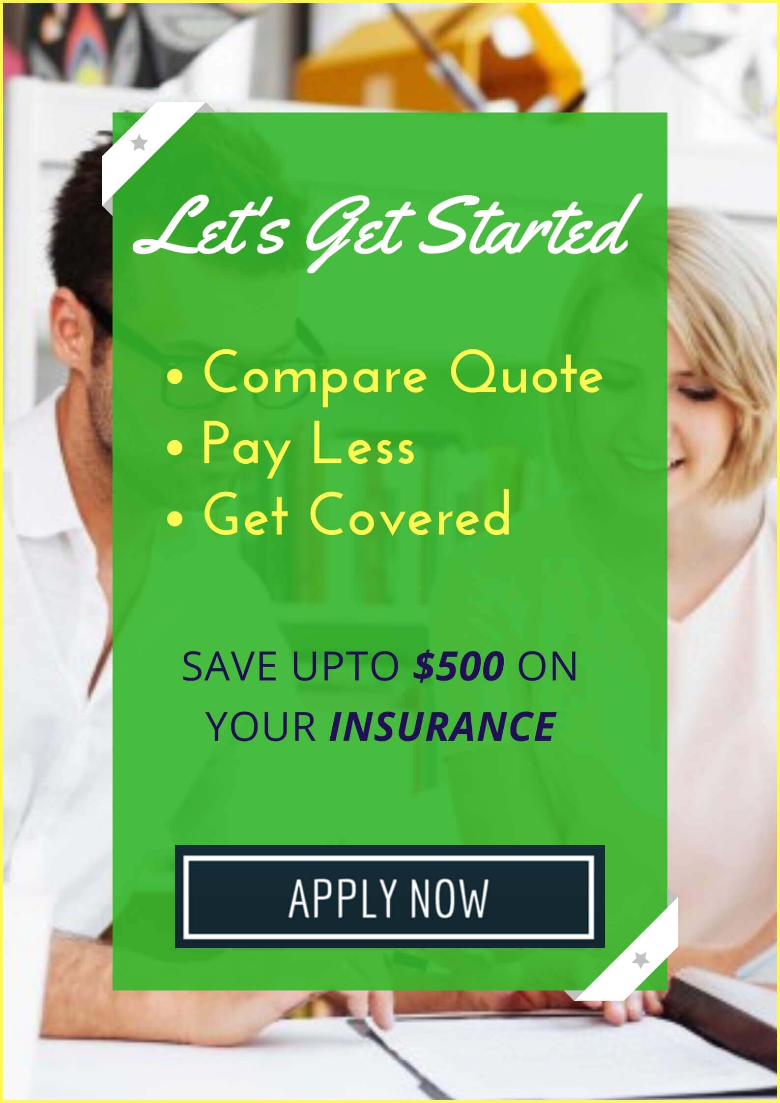 buy car, home, health, life insurance